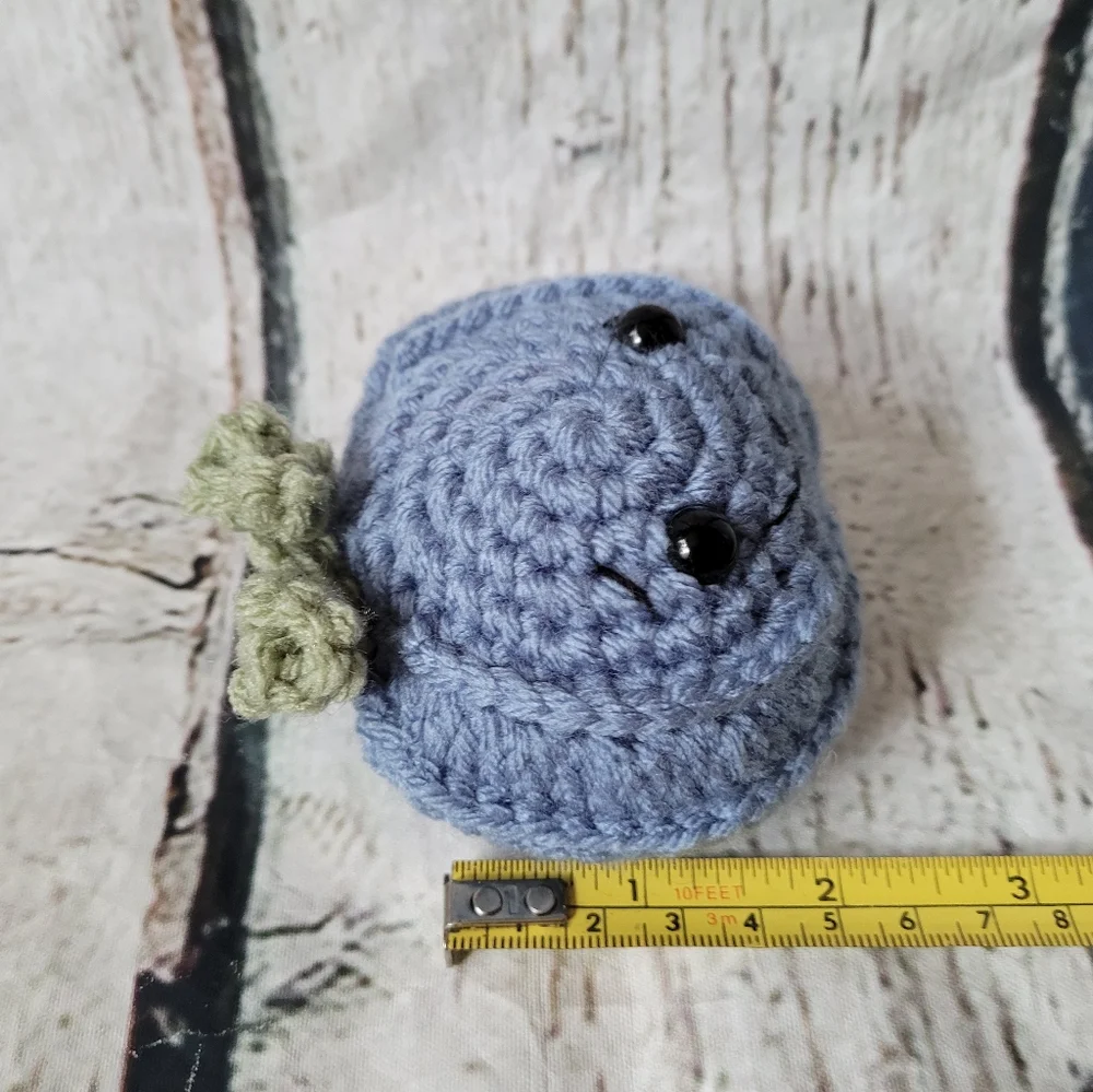 Crochet smiling pumpkin set